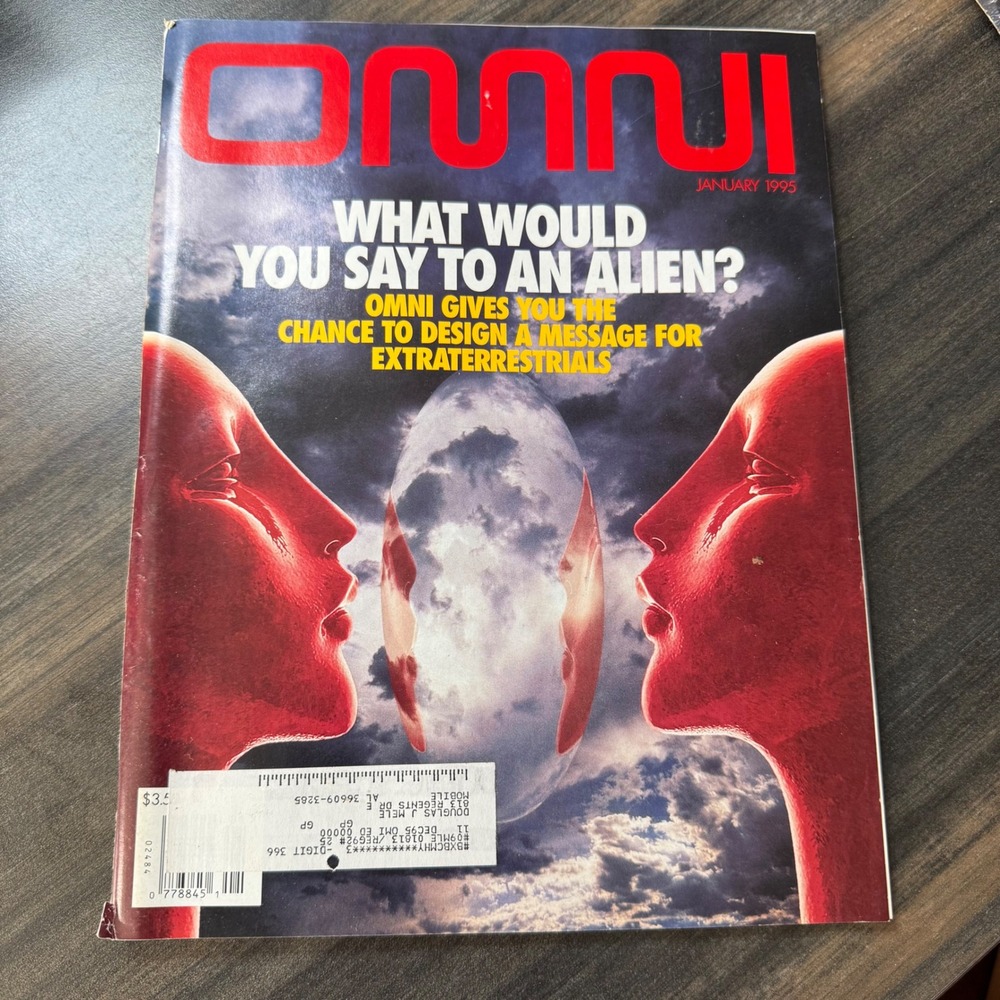 Omni‎ Magazine January 1995 What Would You Say to an Alien Message